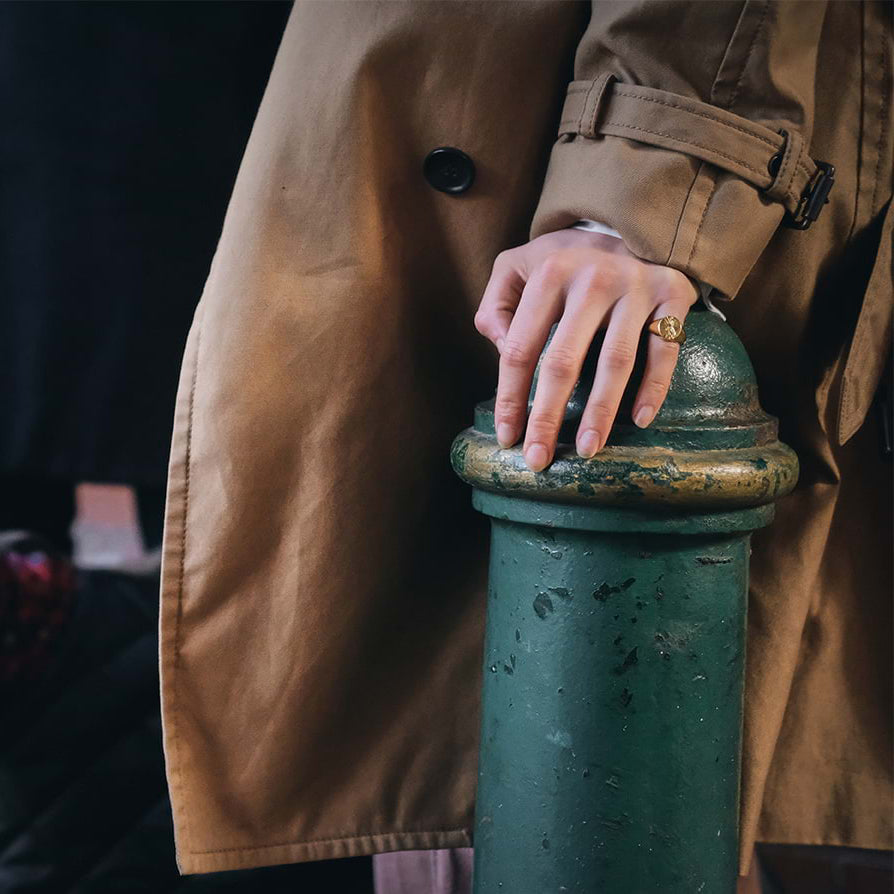 Custom Signet Ring - Personalized Ring for Men